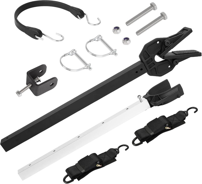 TENGBASE Adjustable Shock Absorber Boat Transom Saver, Stern Protectors with Heavy Duty Composite Heads for Securing Engines, Rollers and Trailer Mounts - Image 1
